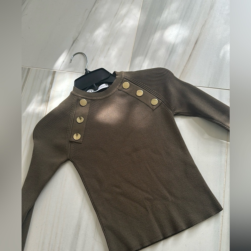 Ribbed Zara Long Sleeve
